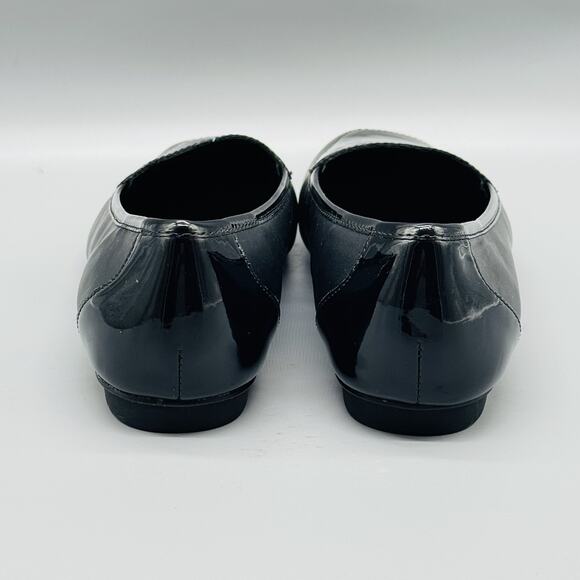 Donald Pliner Shoes Womens 8 Loafer Flats Patent Leather Comfort Work Doris - Picture 7 of 13